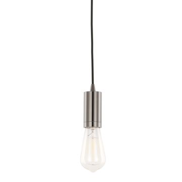 Italux MODERNA DS-M-038 SHINY BLACK Závesná lampa 1x60W/E27 IP20