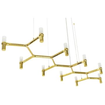 King Home ATOMIC LONG DW-d1005-10C.GOLD Závesná lampa 10x10W/G9 IP20