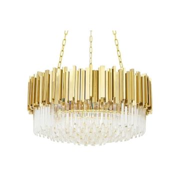 King Home IMPERIAL GOLD DW-D5688M.GOLD Závesná lampa 16x40W/E14 IP20