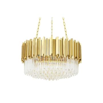 King Home IMPERIAL GOLD DW-D5688S.GOLD Závesná lampa 12x40W/E14 IP20