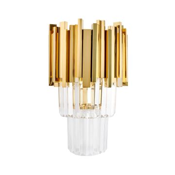 King Home IMPERIAL WALL GOLD DW-B5688S.WALLGOLD Stena svietidlo 3x40W/E14 IP20