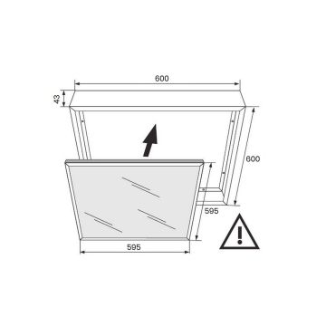 Eko Light LED PANEL EKP9131 Montážna súprava IP20