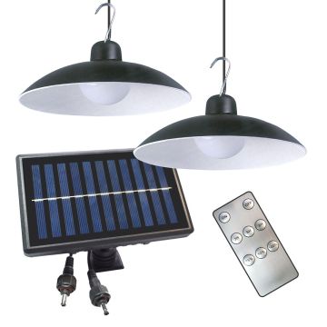 Eko Light SATURN EKO9151 Slnková lampa 2x12W/LED 4000K 150lm IP44