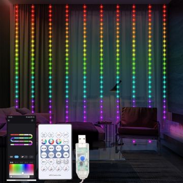 Eko-Light WIZARD EK1388 Svetelný reťaz 1x7,5W/LED RGB IP20