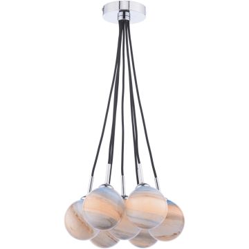 Dar Lighting Elpis ELP342-07L Závesná lampa 7x25w/g9 ip20