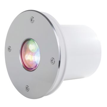 Novolux PAL SLIM 661A-L0404D-30 Bazénová lampa 1x4W/LED RGB IP68