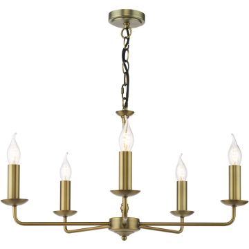 Dar Lighting Favian FAV0563 Žiarovka 5x40w/E14
