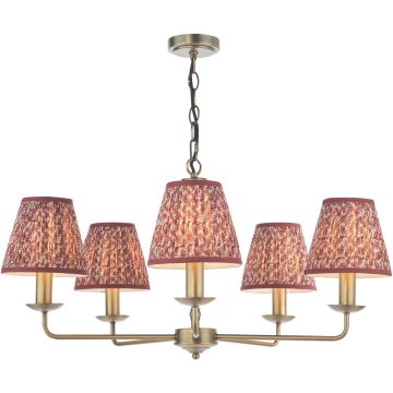 Dar Lighting Favian FAV0563-EST2625 Žiarovka 5x40w/E14