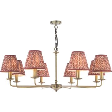 Dar Lighting Favian FAV0863-EST2625 Žiarovka 8x40w/E14