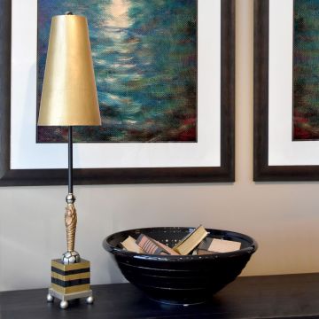 Flambeau NOMA LUXE FB-NOMA-LUXE-TL Stolná lampa 1x60W/E27