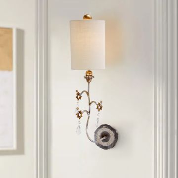 Flambeau TIVOLI SILVER FB-TIVOLI-W1-SV Stena svietidlo 1x60W/E27