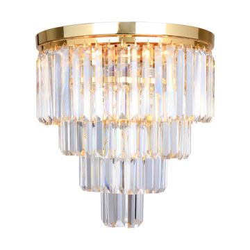 Zuma Line AMEDEO FC17106/4+1-GLD Stropné svietidlo 5x40W/E14