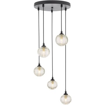 Dar Lighting Federico FED0522-08 Závesná lampa 5x25w/g9 ip20