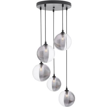 Dar Lighting Federico FED0522-19 Závesná lampa 5x40w/g9 ip20