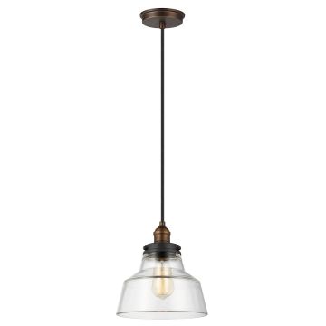 Feiss BASKIN FE-BASKIN-P-A-BR Závesná lampa 1x60W/E27