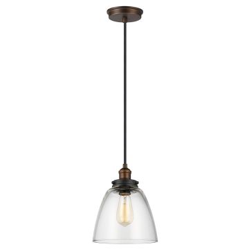 Feiss BASKIN FE-BASKIN-P-B-BR Závesná lampa 1x60W/E27