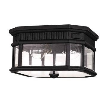 Feiss COTSWOLD LANE FE-COTSLN-F-BK Stropné svietidlo 2x60W/E27 IP44