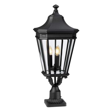Feiss COTSWOLD LANE FE-COTSLN3-L-BK Stojanová lampa 3x60W/E14 IP44