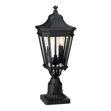 Feiss COTSWOLD LANE FE-COTSLN3-M-BK Stojanová lampa 2x60W/E14 IP44