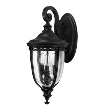 Feiss ENGLISH BRIDLE FE-EB2-M-BLK Stena svietidlo 3x60W/E14 IP44