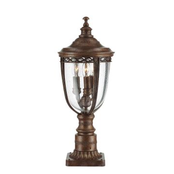 Feiss ENGLISH BRIDLE FE-EB3-M-BRB Stojanová lampa 3x60W/E14 IP44