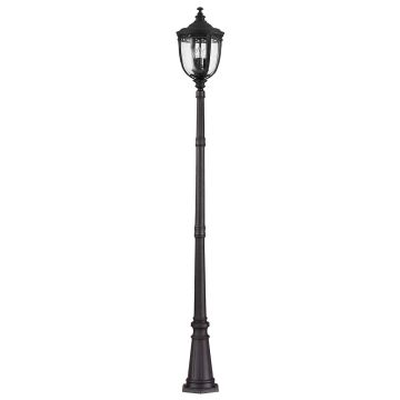 Feiss ENGLISH BRIDLE FE-EB5-L-BLK Svietnik 3x60W/E14 IP44