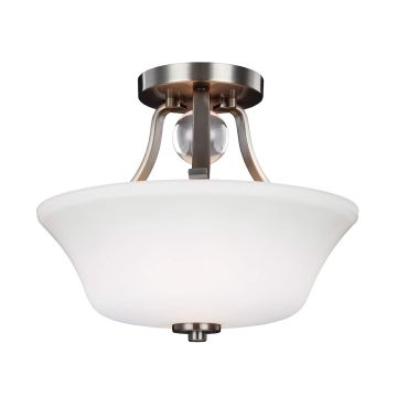 Feiss EVINGTON FE-EVINGTON-SF-SN Stropná lampa 2x60W/E27