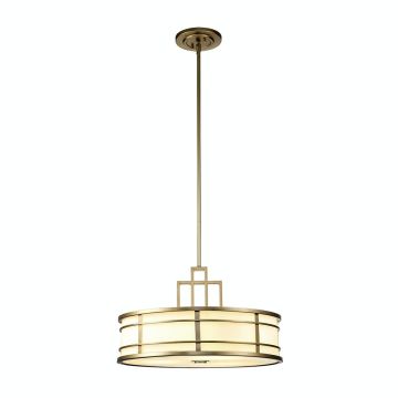 Feiss Fusion FE-FUSION-P-L-PNBR Závesná lampa 3x60W/E27