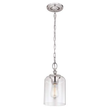 Feiss HOUNSLOW FE-HOUNSLOW-P-PN Závesná lampa 1x60W/E27