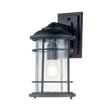 Feiss Lighthouse FE-LIGHTHOUSE2-M-BLK Stena svietidlo 1x60W/E27 IP44