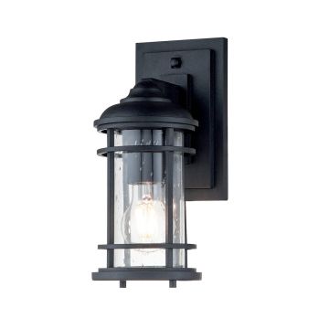 Feiss Lighthouse FE-LIGHTHOUSE2-S-BLK Stena svietidlo 1x60W/E27 IP44