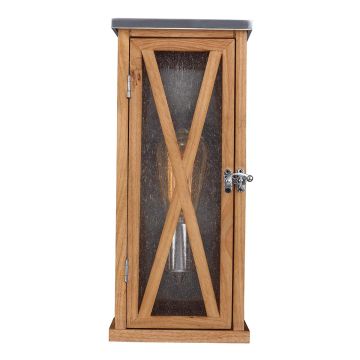 Feiss LUMIERE FE-LUMIERE-S1OAK Stena svietidlo 1x60W/E27 IP44
