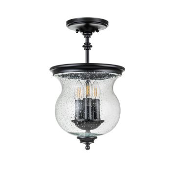 Feiss Pickering Lane FE-PICKERING-LANE-SF-BLK Stropná lampa 3x40 W/E14