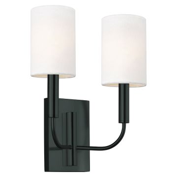 Generation Lighting Brianna FE-BRIANNA2-BK Stena svietidlo 2x60W/E14