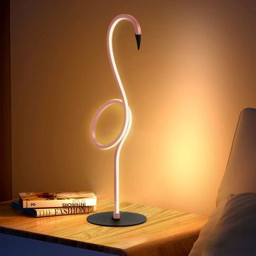 Elstead Lighting Flamingo FLAMINGO-TL-PNK Stolná lampa 1x6 W /LED 3000 K 420 lm