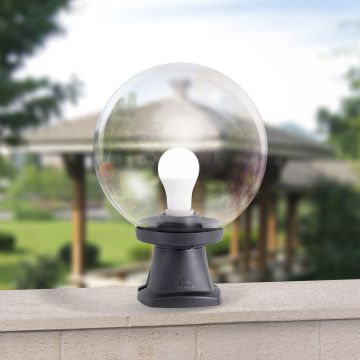 Fumagalli Disma FMG-DISMA-GLOBE-BLK Svietnik 1x23W/E27 IP55