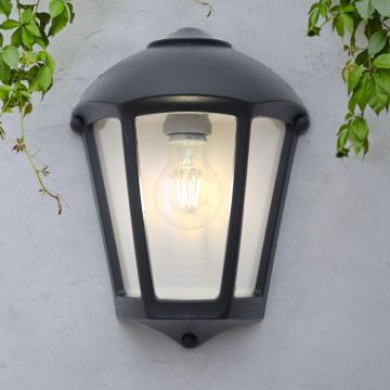 Fumagalli Fabio FMG-FABIO-BLK Stena svietidlo 1x23W/E27 IP55
