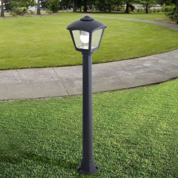 Fumagalli Giaffa FMG-GIAFFA-ROBY-BLK Stojanová lampa 1x23W/E27 2700K 800lm IP55