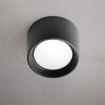 Fumagalli Livia FMG-LIVIA160-BLK Natáčané downlight svetlo 1x10W/GX53 6500K-4000K-2700K 1290lm IP55