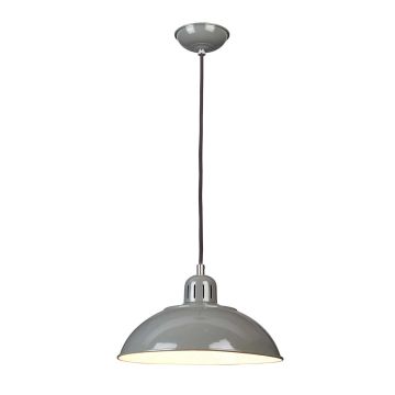 Elstead Lighting FRANKLIN FRANKLIN-P-GY Závesná lampa 1x60W/E27