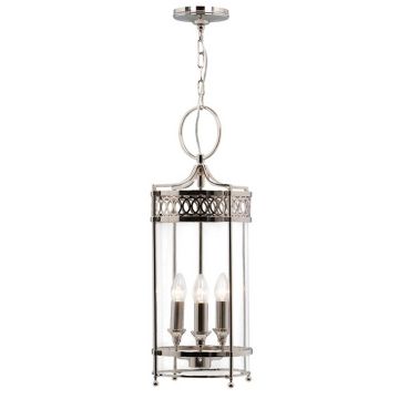 Elstead Lighting GUILDHALL GH-P-PN Závesná lampa 3x60W/E14