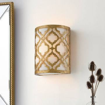 Gilded Nola Arabella GN-ARABELLA1 Stena svietidlo 1x60W/E27