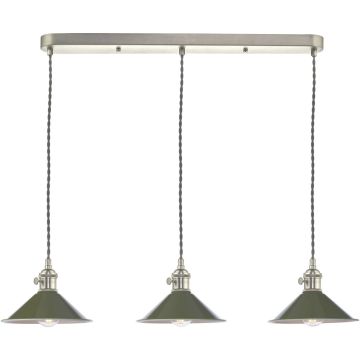 Dar Lighting Hadano HAD3661-07 Závesná lampa 3x40w/e14 ip20