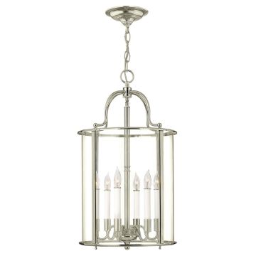 Elstead Lighting GENTRY HK-GENTRY-P-L-PN Závesná lampa 6x60W/E14