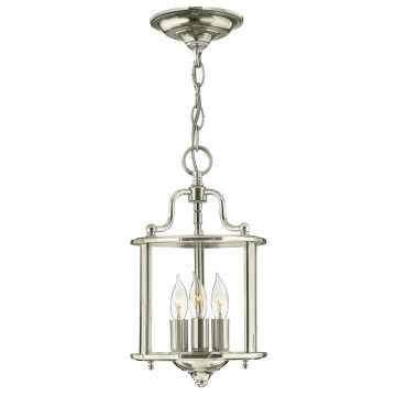 Elstead Lighting GENTRY HK-GENTRY-P-S-PN Závesná lampa 3x60W/E14