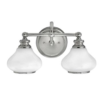 Hinkley Lighting AINSLEY HK-AINSLEY2-BATH Stena svietidlo 2x3,5W/G9 2x320LM IP44