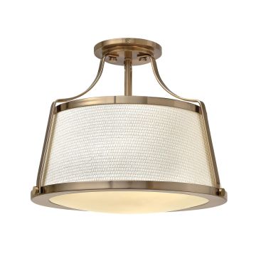 Hinkley Lighting CHARLOTTE HK-CHARLOTTE-SF-BC Stropná lampa 3x75W/E27