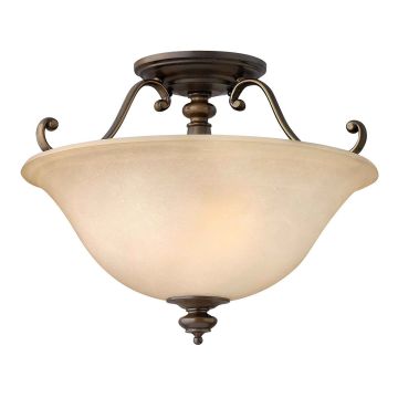 Hinkley Lighting DUNHILL HK-DUNHILL-SF Stropná lampa 2x60W/E27