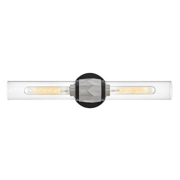 Hinkley Lighting Ellison HK-ELLISON2-BK-BN Stena svietidlo 2x40W/E27 IP44