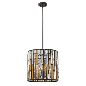 Hinkley Lighting GEMMA HK-GEMMA-P-B-VBZ Závesná lampa 3x60W/E14